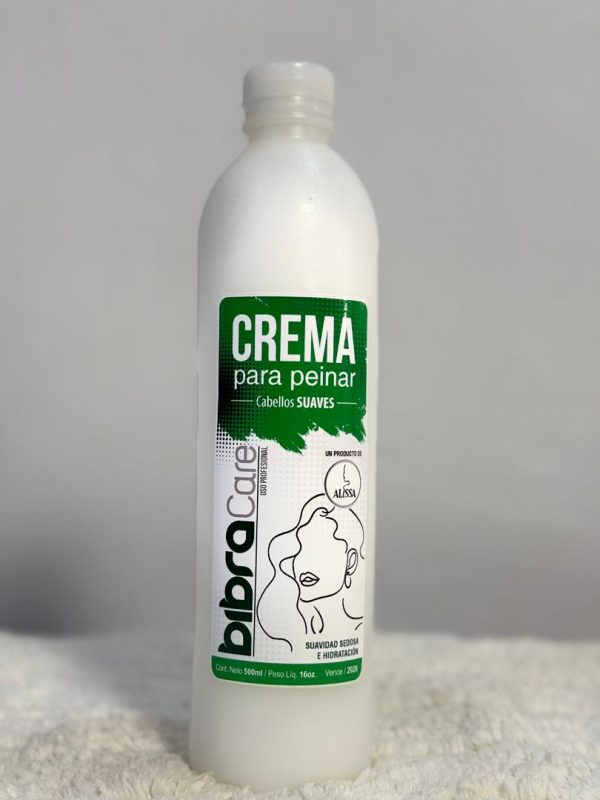 Crema para peinar cabello suave